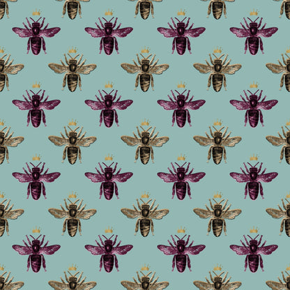 Gilded Hive Pattern 2 Minky Fabric