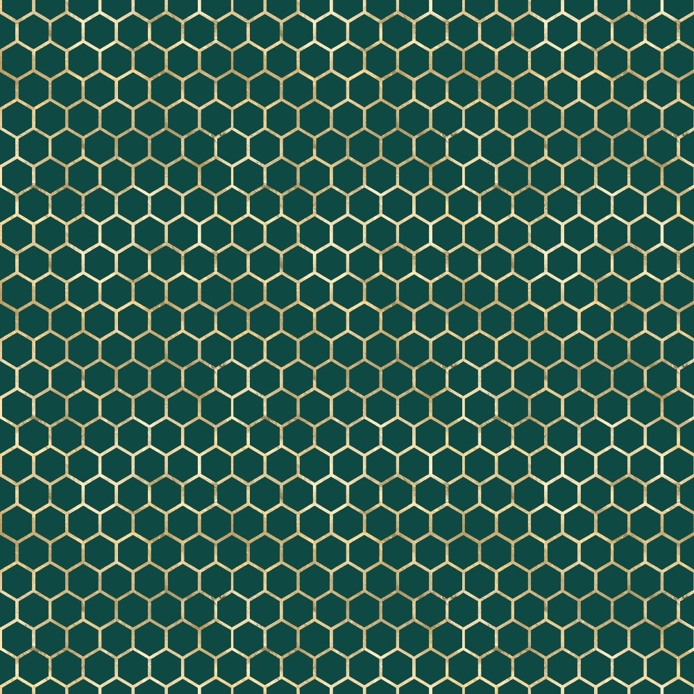Gilded Hive Pattern 5 Minky Fabric