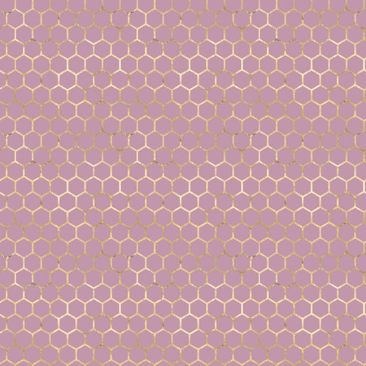 Lovely Bee Pattern 7 Quilting Cotton Fabric
