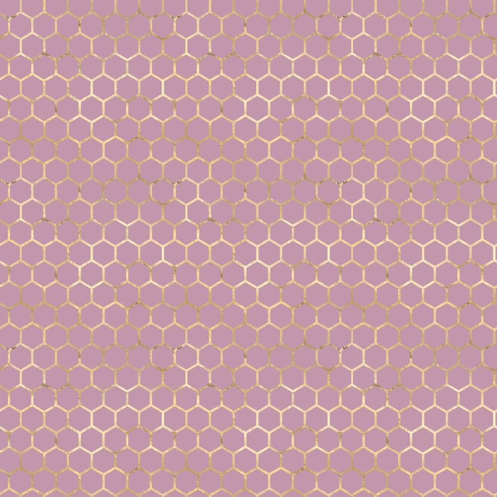 Gilded Hive Pattern 7 Minky Fabric