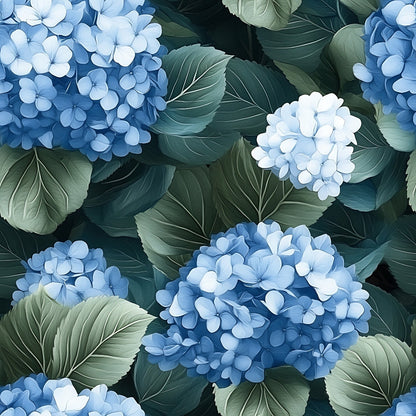 Hydrangea Haven Pattern 10 Minky Fabric