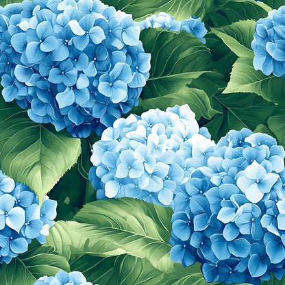 Hydrangea Haven Pattern 12 Minky Fabric