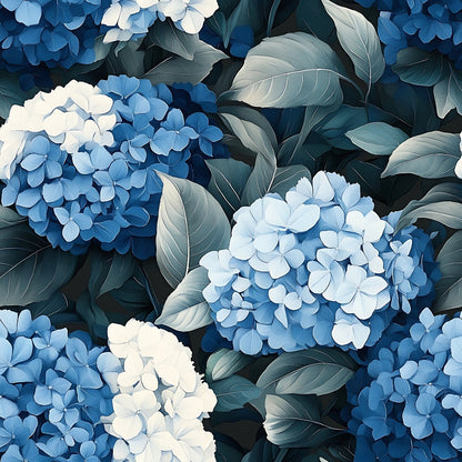 Hydrangea Haven Pattern 17 Minky Fabric