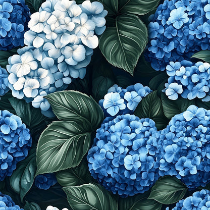 Hydrangea Haven Pattern 1 Minky Fabric