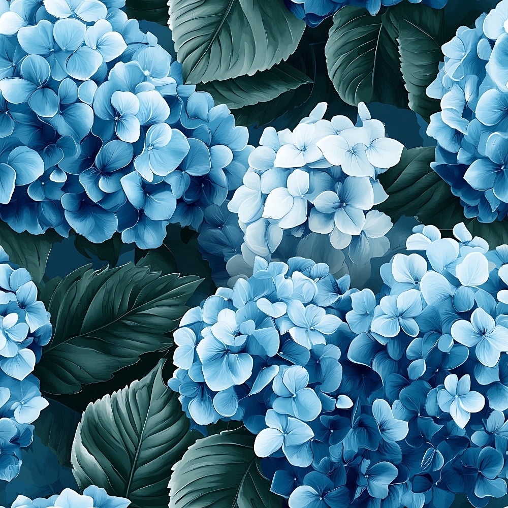 Hydrangea Haven Pattern 2 Minky Fabric
