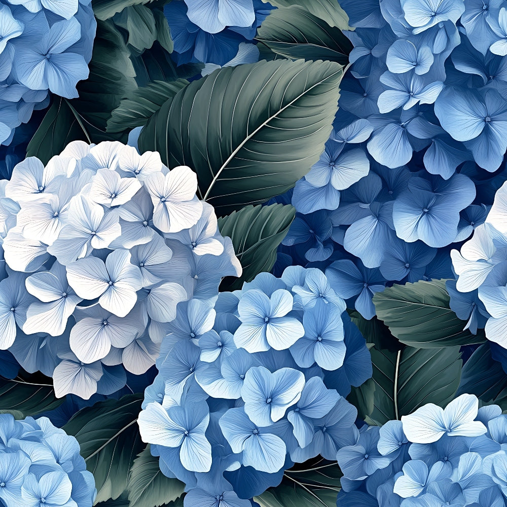 Hydrangea Haven Pattern 3 Minky Fabric