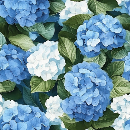 Hydrangea Haven Pattern 4 Minky Fabric
