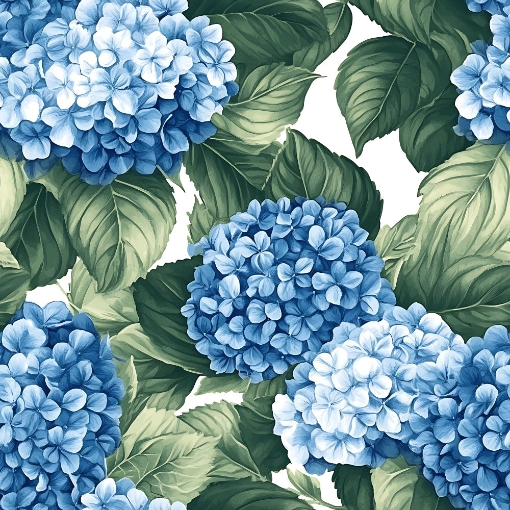 Hydrangea Haven Pattern 5 Minky Fabric