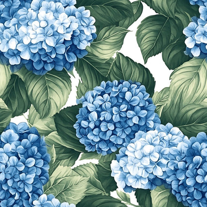 Hydrangea Haven Pattern 5 Minky Fabric