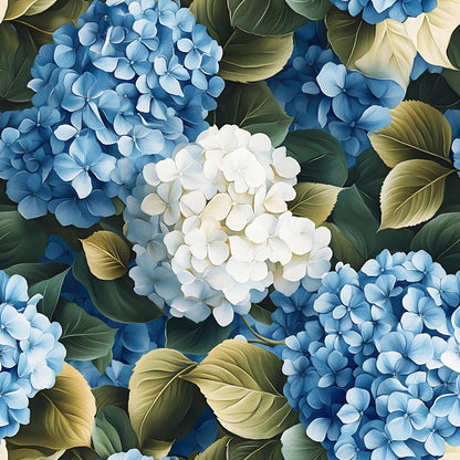Hydrangea Haven Pattern 7 Minky Fabric