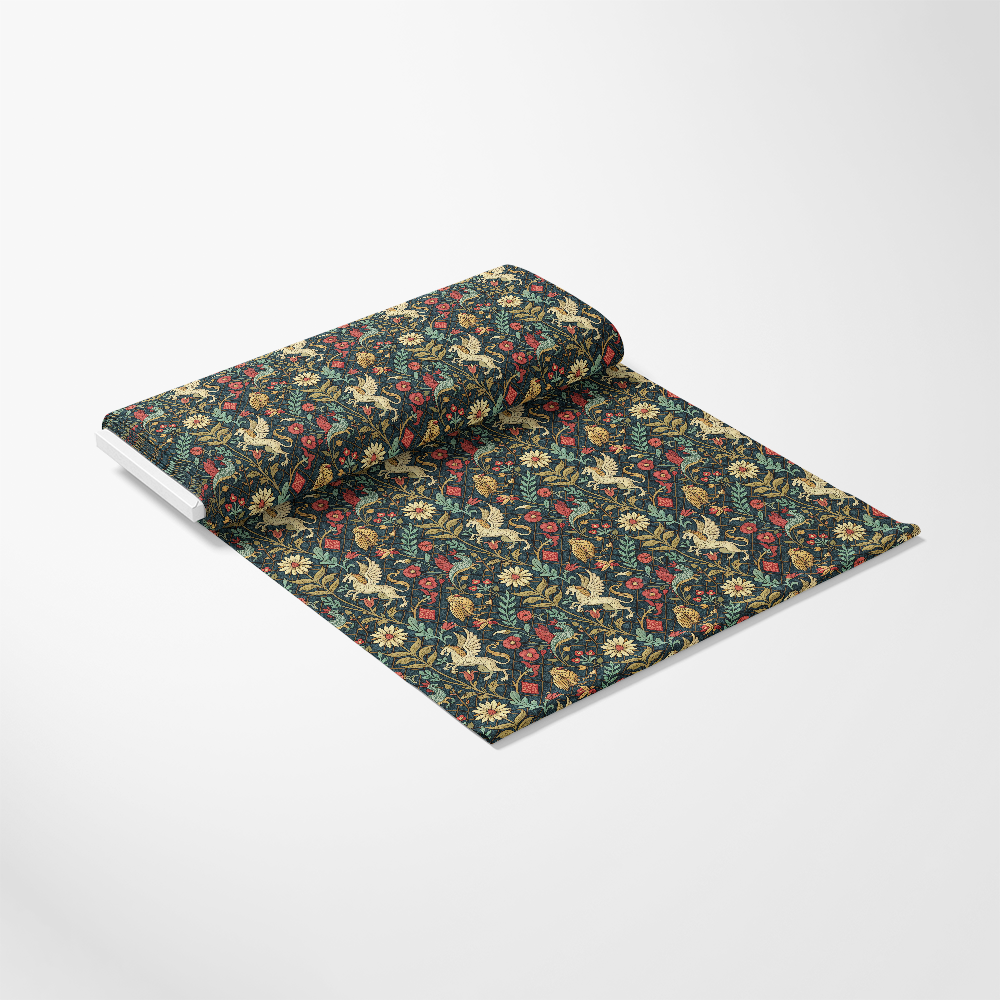 Medieval Tapestry Pattern 10 Quilting Cotton Fabric