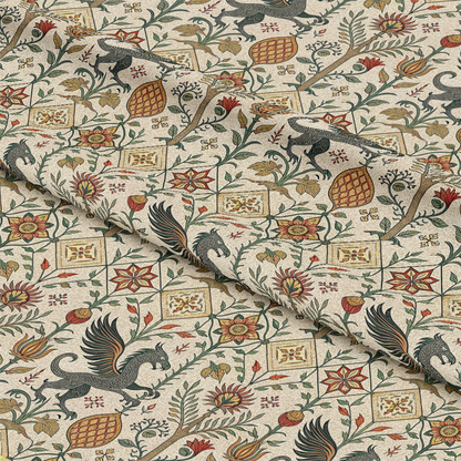 Medieval Tapestry Pattern 5 Quilting Cotton Fabric