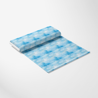 Mediterranean Lemon Azure Pattern 4 Quilting Cotton Fabric