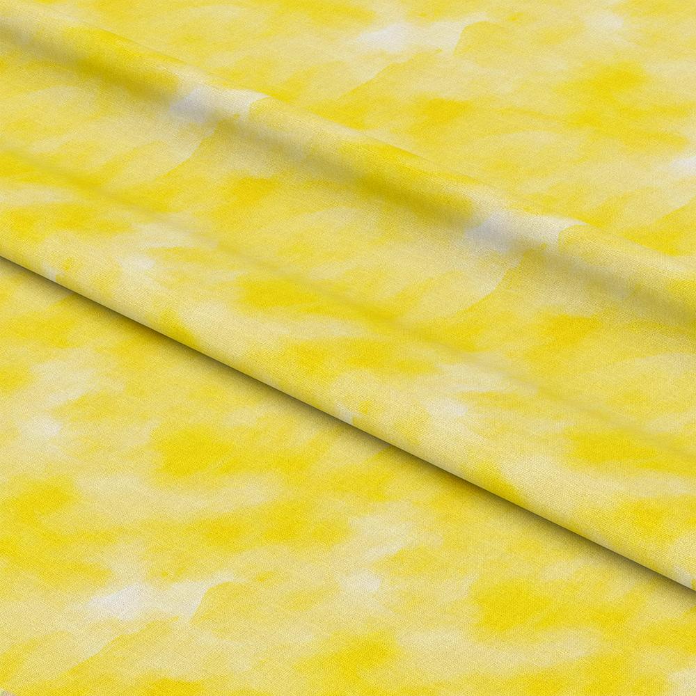 Mediterranean Lemon Azure Pattern 5 Quilting Cotton Fabric