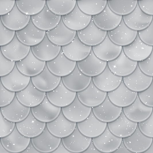 Mermaid Scales Pattern 2 Quilting Cotton Fabric