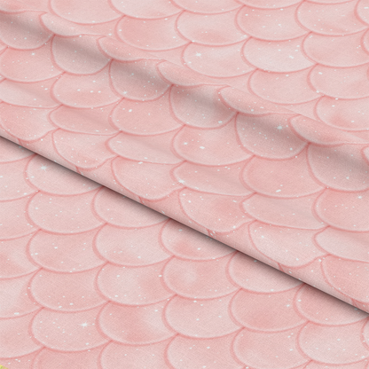 Mermaid Scales Pattern 30 Quilting Cotton Fabric