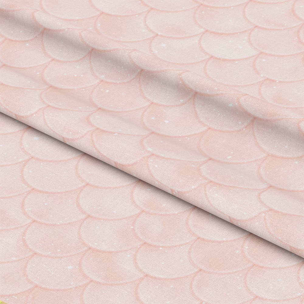 Mermaid Scales Pattern 31 Quilting Cotton Fabric
