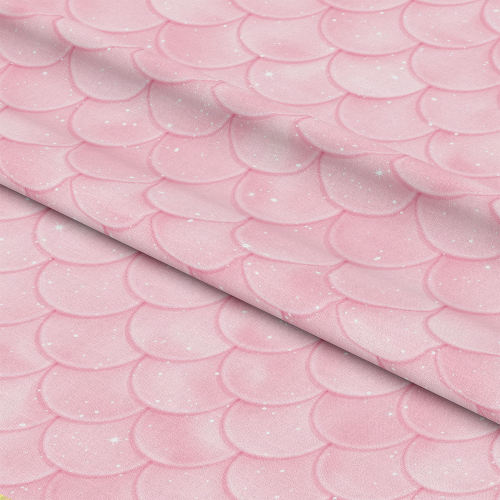 Mermaid Scales Pattern 34 Quilting Cotton Fabric