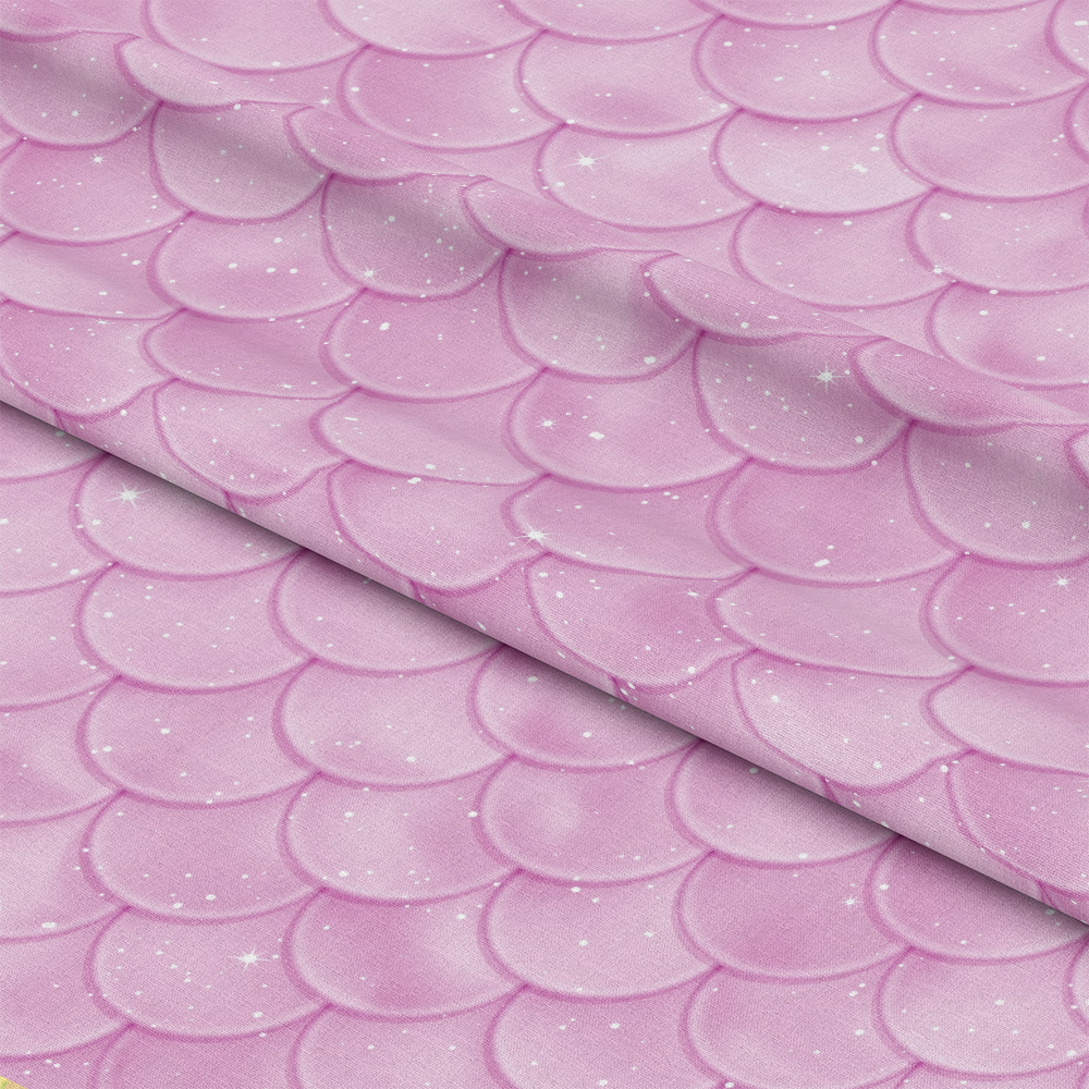 Mermaid Scales Pattern 40 Quilting Cotton Fabric