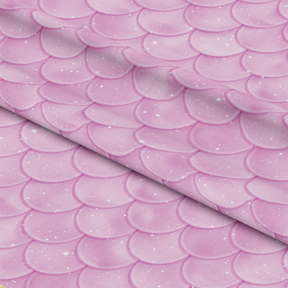 Mermaid Scales Pattern 40 Quilting Cotton Fabric