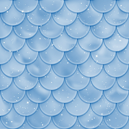 Siren Shimmer Pattern 61 Minky Fabric