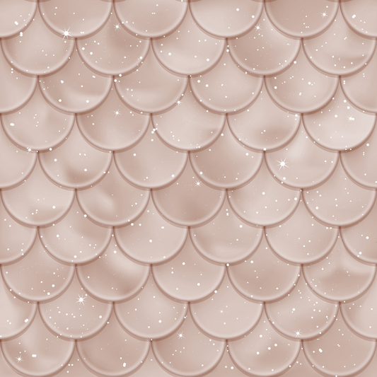 Mermaid Scales Pattern 7 Quilting Cotton Fabric