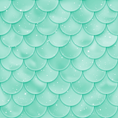 Siren Shimmer Pattern 73 Minky Fabric