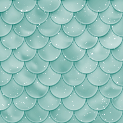 Siren Shimmer Pattern 74 Minky Fabric