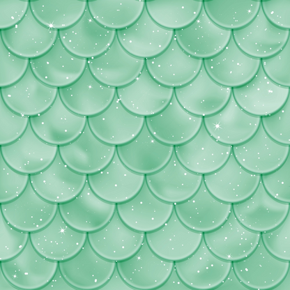 Siren Shimmer Pattern 76 Minky Fabric