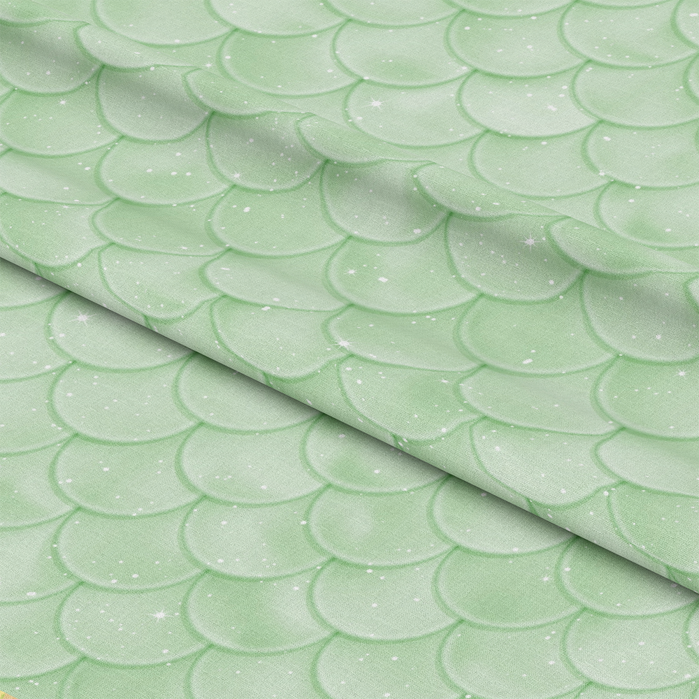 Mermaid Scales Pattern 81 Quilting Cotton Fabric