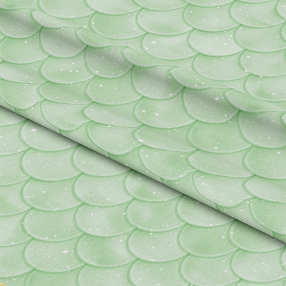 Mermaid Scales Pattern 81 Quilting Cotton Fabric