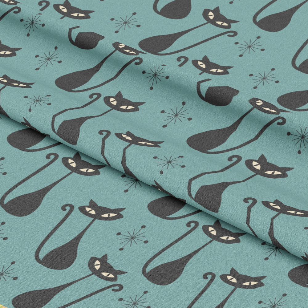Mid-Century Modern Pattern 9 Quilting Cotton Fabric