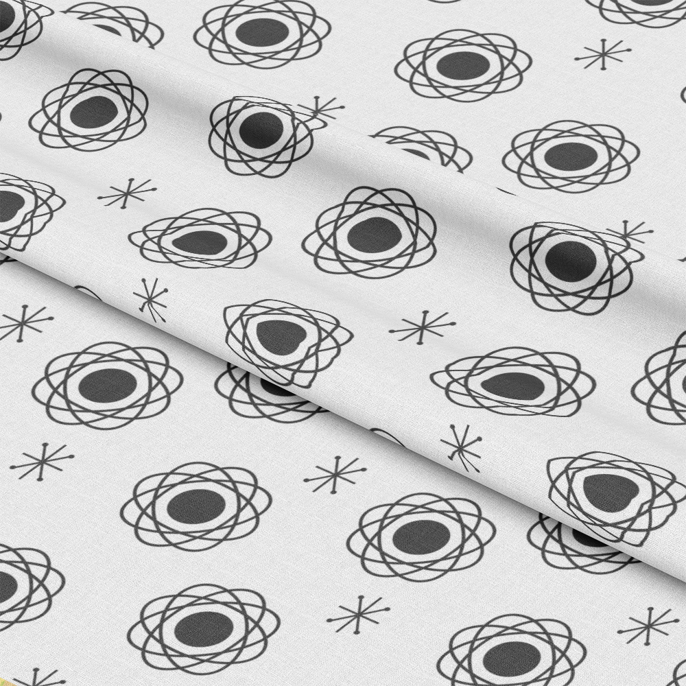 Mid-Century Modern Pattern 18 Quilting Cotton Fabric