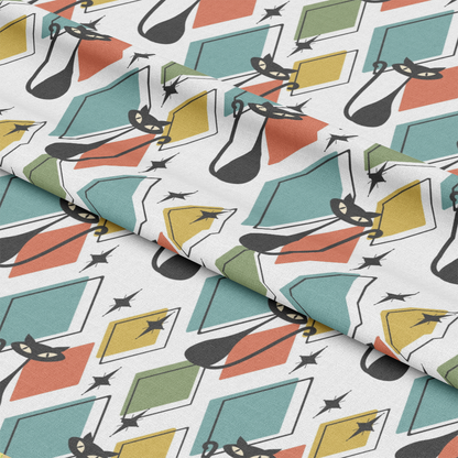 Mid-Century Modern Pattern 19 Quilting Cotton Fabric