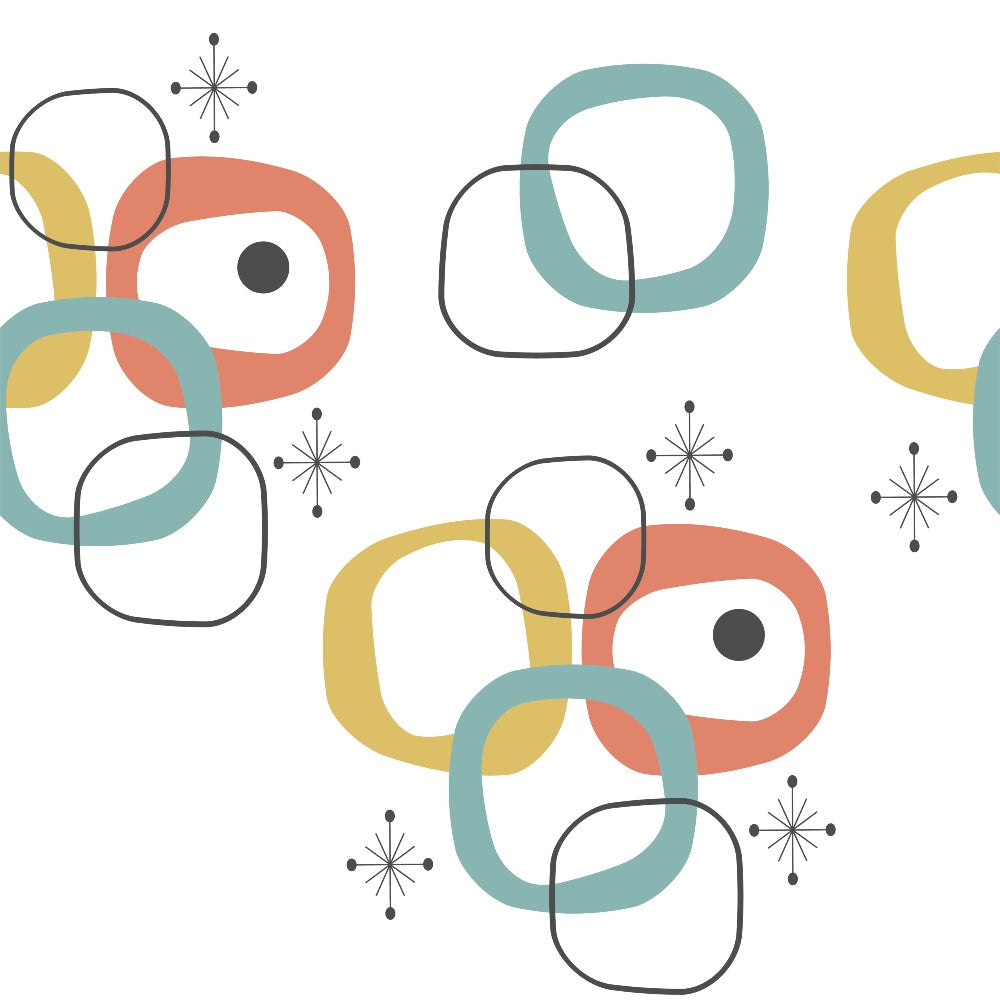 Atomic Lounge Pattern 21 Minky Fabric