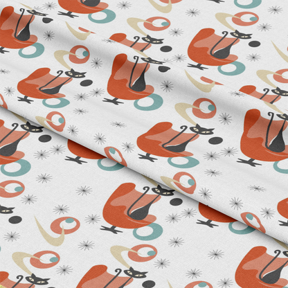 Mid-Century Modern Pattern 24 Quilting Cotton Fabric