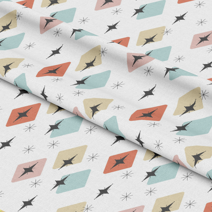 Mid-Century Modern Pattern 25 Quilting Cotton Fabric