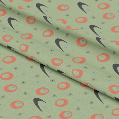 Mid-Century Modern Pattern 2 Quilting Cotton Fabric