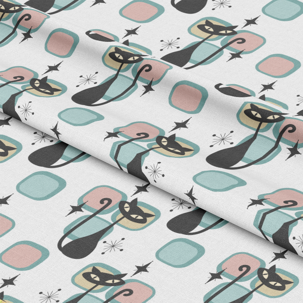 Mid-Century Modern Pattern 26 Quilting Cotton Fabric