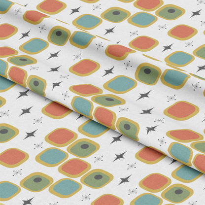 Mid-Century Modern Pattern 4 Quilting Cotton Fabric