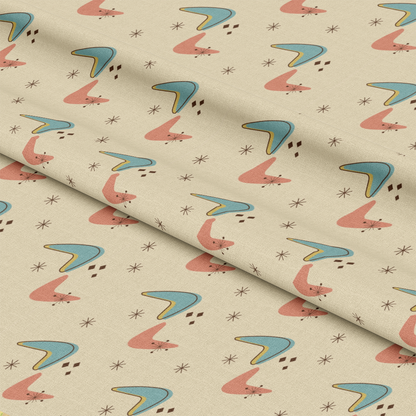 Mid-Century Modern Pattern 5 Quilting Cotton Fabric