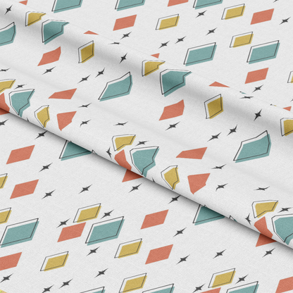 Mid-Century Modern Pattern 6 Quilting Cotton Fabric