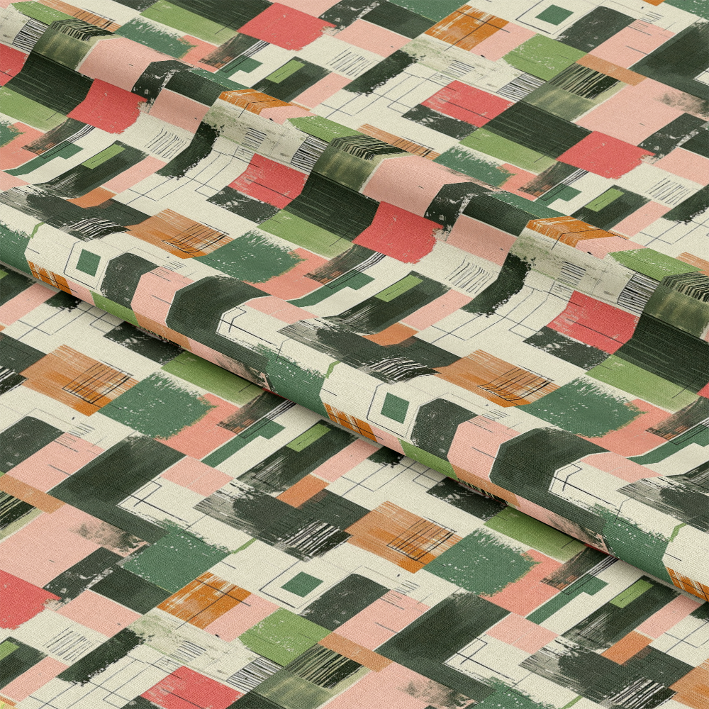 Mid-Century Muse Pattern 10 Quilting Cotton Fabric