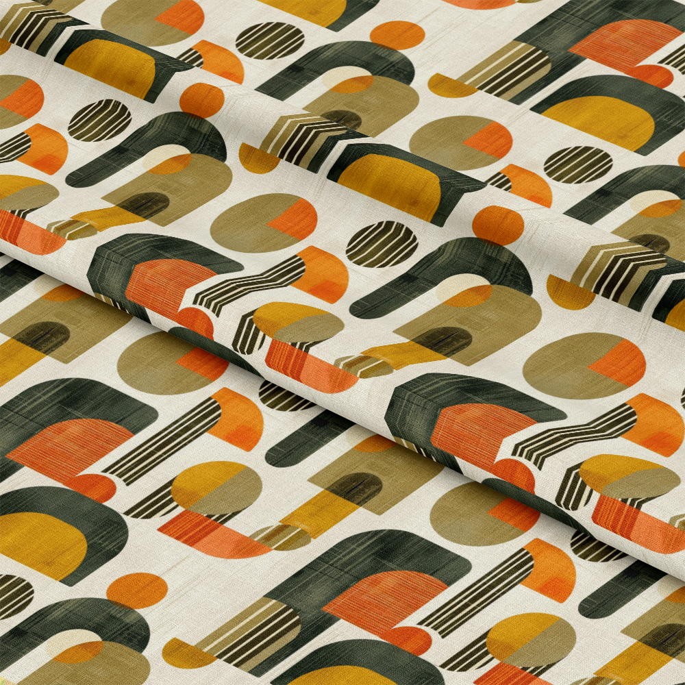 Mid-Century Muse Pattern 1 Quilting Cotton Fabric