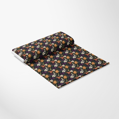 Midnight Floral Garden Pattern 2 Quilting Cotton Fabric