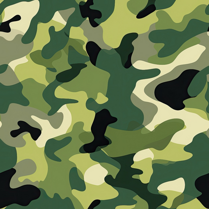 Woodland Recon Pattern 10 Minky Fabric