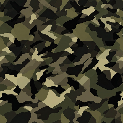 Woodland Recon Pattern 2 Minky Fabric