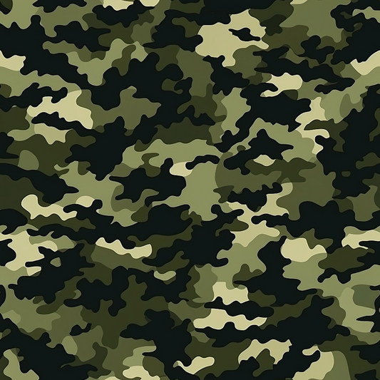 Military Camouflage Army Pattern 7 Quilting Cotton Fabric