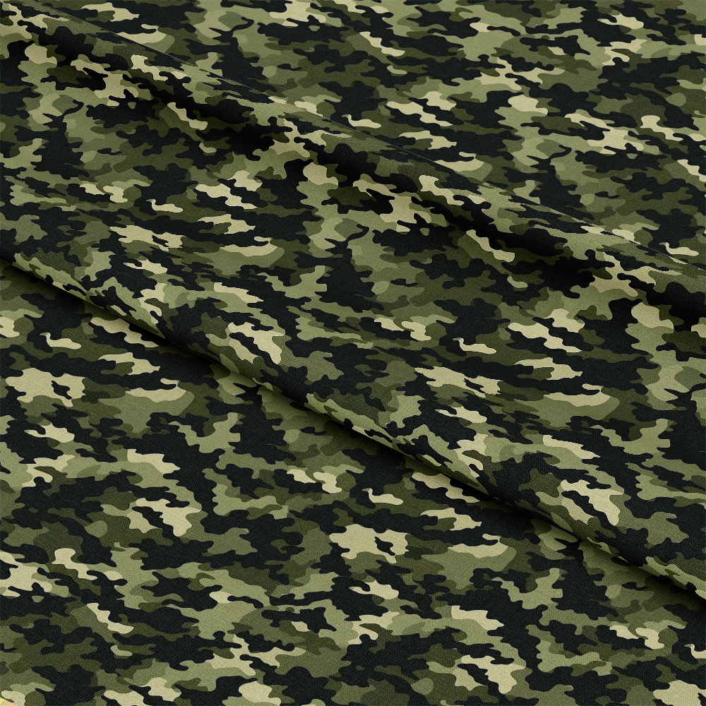 Military Camouflage Army Pattern 7 Quilting Cotton Fabric