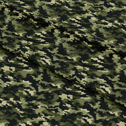 Military Camouflage Army Pattern 7 Quilting Cotton Fabric